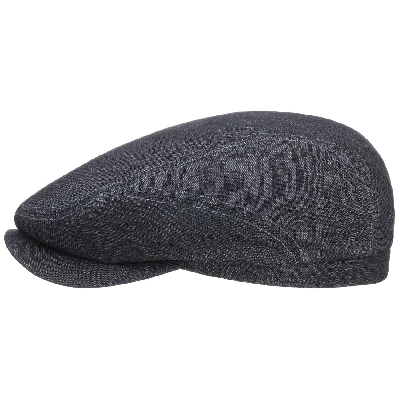 Stetson Belfast Linen Summer Flat Cap - Lightweight Breathable Hat for Men - Perfect for Outdoor Activities, Beach Vacations & Casual Style
