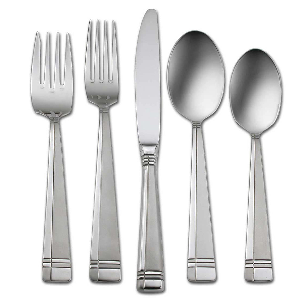 Amsterdam 45-Piece Stainless Steel Flatware Set - Elegant Cutlery for Dining, Kitchen & Entertaining - Perfect for Restaurants, Weddings & Dinner Parties
