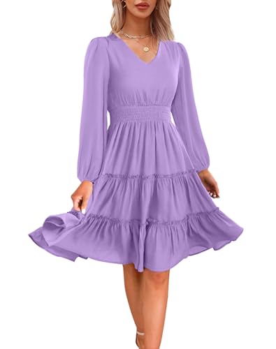 Long Sleeve-- Lavender