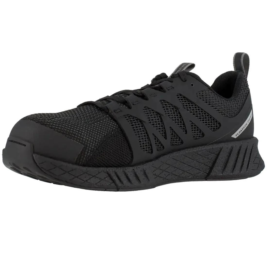 Fusion Flexweave™ Composite Toe Athletic Work Shoes for Men - Lightweight Safety Shoes for Construction, Warehouse & Outdoor Work - Black