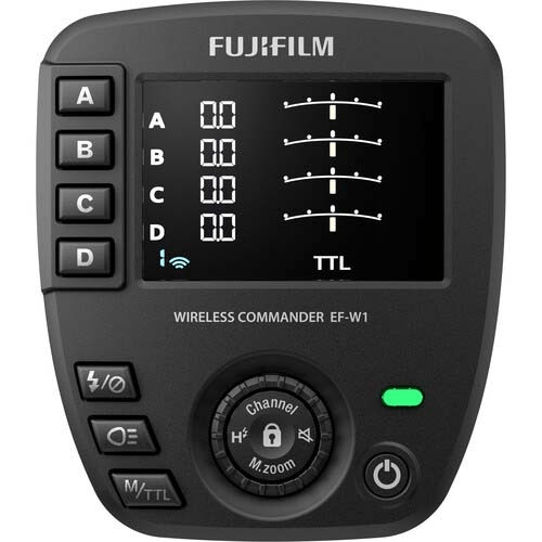 Fujifilm EF-W1 Wireless Flash Commander for Fujifilm Cameras - Perfect for Studio & Outdoor Photography