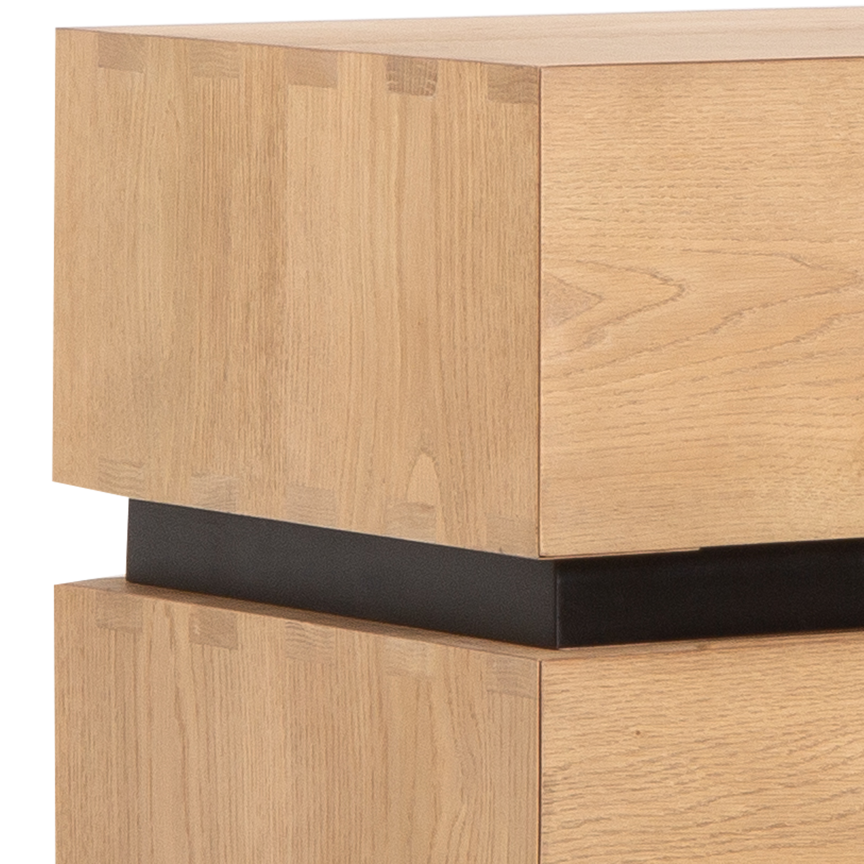 Modern Nightstand with Drawer - Stylish Bedside Table for Bedroom, Living Room, or Office - Perfect for Storage and Decor