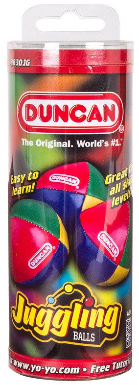 Duncan Juggling Balls Set of 3 - Professional Quality Juggling Equipment for Performers & Beginners - Perfect for Circus Training, Street Performances & Skill Development