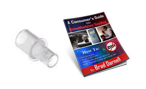 AlcoMate Breathalyzer Mouthpieces - 250 Pack Disposable Alcohol Tester Accessories for Personal & Professional Use - Perfect for Bars, Parties, and Workplace Safety Testing