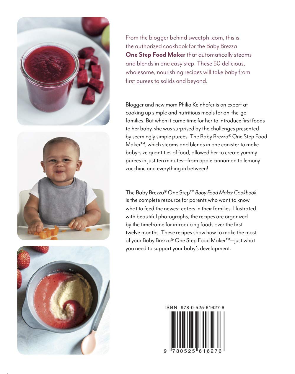 Organic Baby Food Cookbook - Easy Puree & Whole Food Recipes for Babies & Toddlers | Homemade Meals