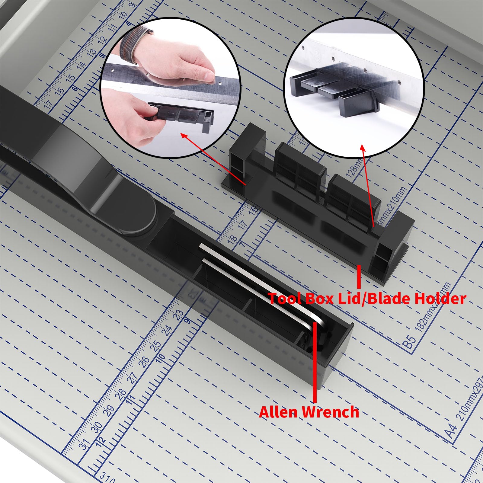 Heavy Duty Guillotine Paper Cutter - 17