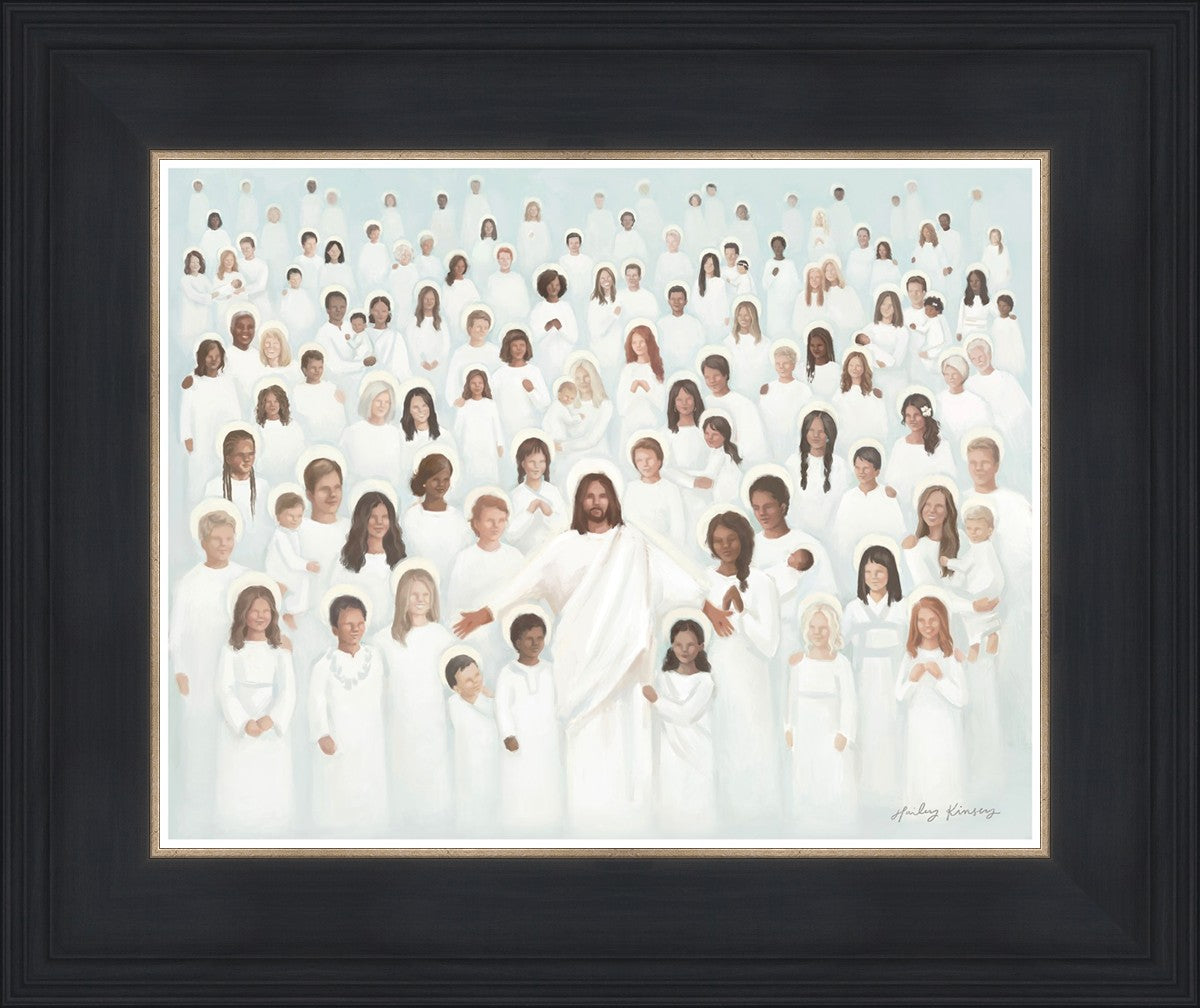 Body Of Christ By Hailey Kinsey - Inspirational Christian Wall Art for Home & Church Decor - Perfect for Living Room, Bedroom & Prayer Space