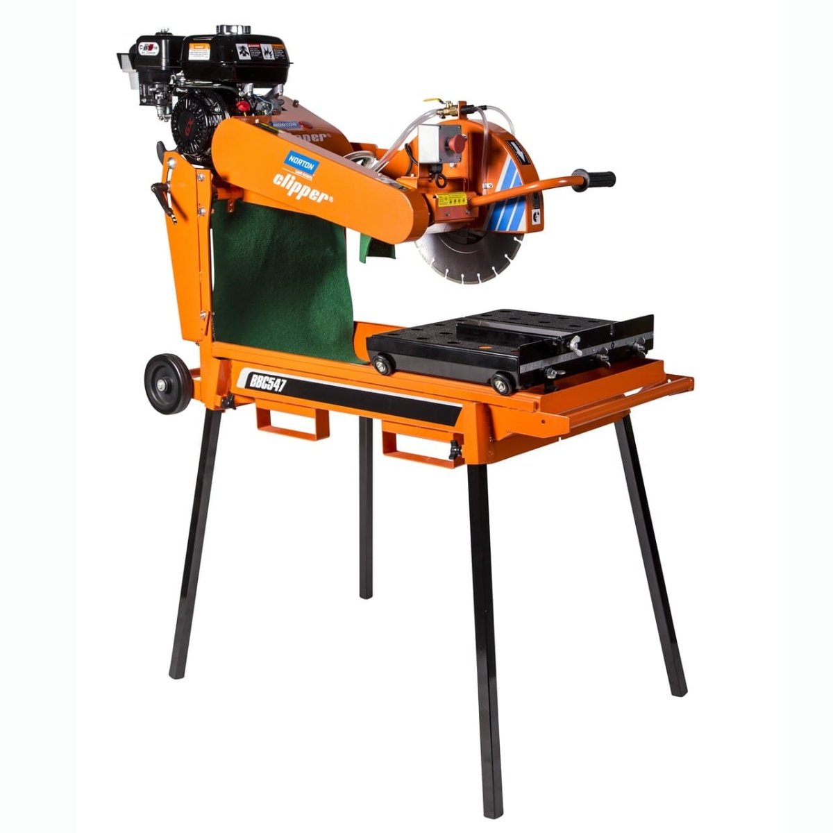 Gas-Powered Compact Masonry Saw for Clipper Blockbuster BBC Series - Perfect for DIY Home Renovations and Professional Construction Projects