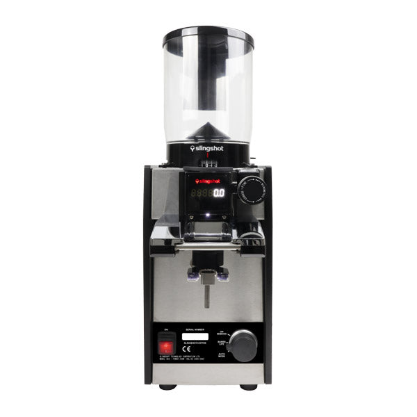 Premium S75 Slingshot Manual Coffee Grinder - Portable Hand Crank Burr Mill for Espresso, French Press & Pour Over - Perfect for Camping, Travel & Home Brewing