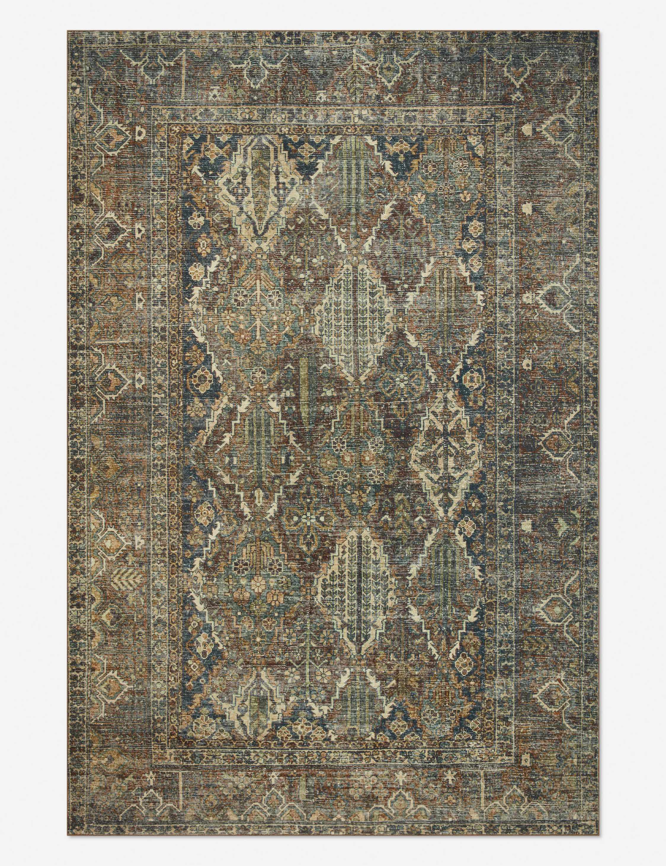 Magnolia Home by Joanna Gaines x Loloi Banks III Area Rug - Soft & Durable Living Room, Bedroom & Office Decor