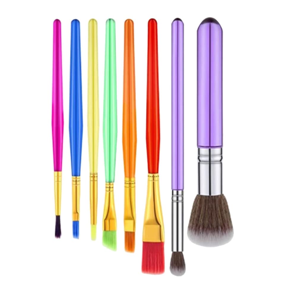 UPKOCH 8Pcs Cake Decorating Brush Set - Fondant Tools for Baking, Cookie & Chocolate Decoration - Perfect for Cake Artists, Home Bakers & DIY Dessert Making