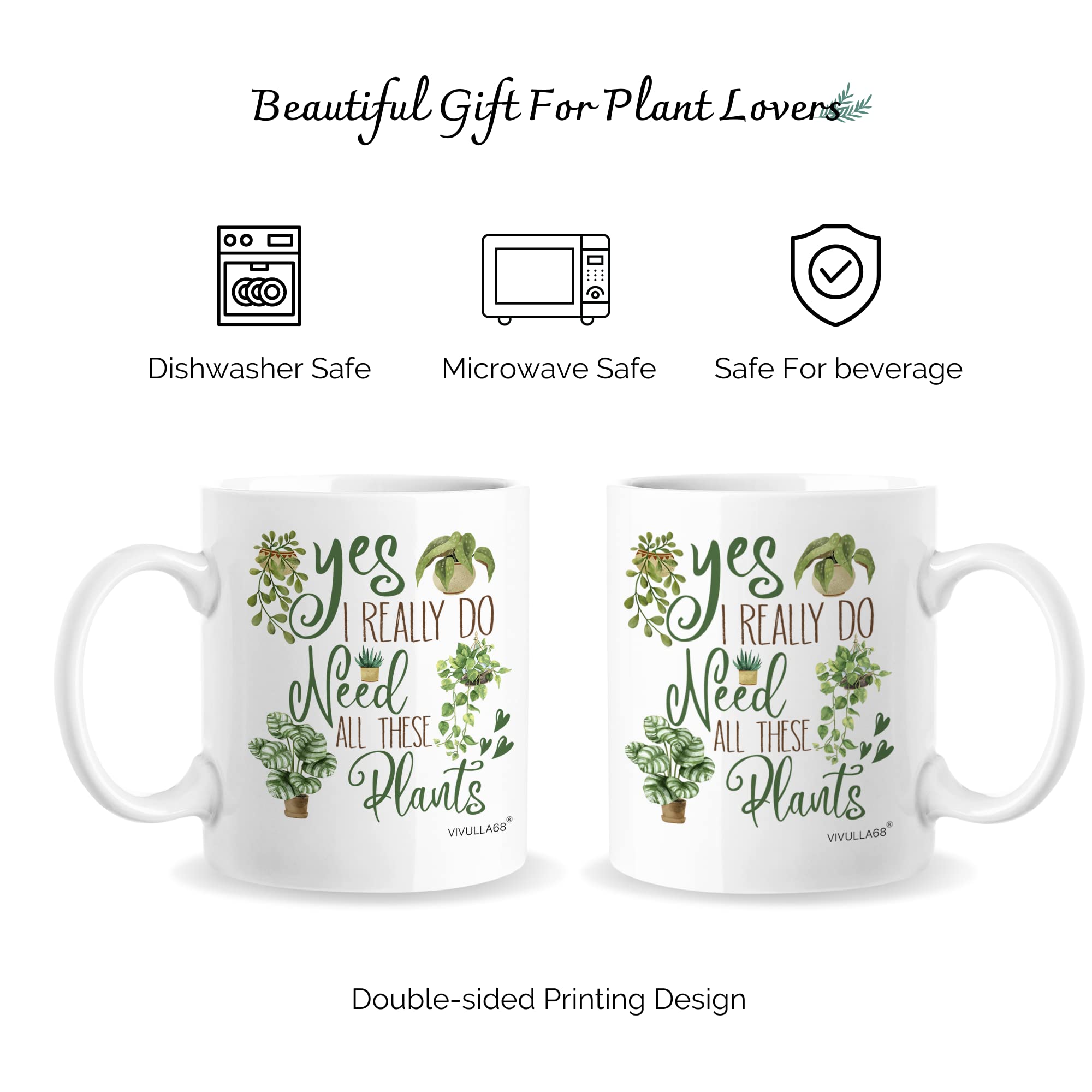 **Best Mother's Day Gifts for Plant Lovers - Unique Gardening Coffee Mug for Mom, Dad, Garden Enthusiasts - Funny Plant Lady Gifts for Women & Men - Perfect Birthday, Christmas Present - Ideal for Home, Office & Outdoor Use**