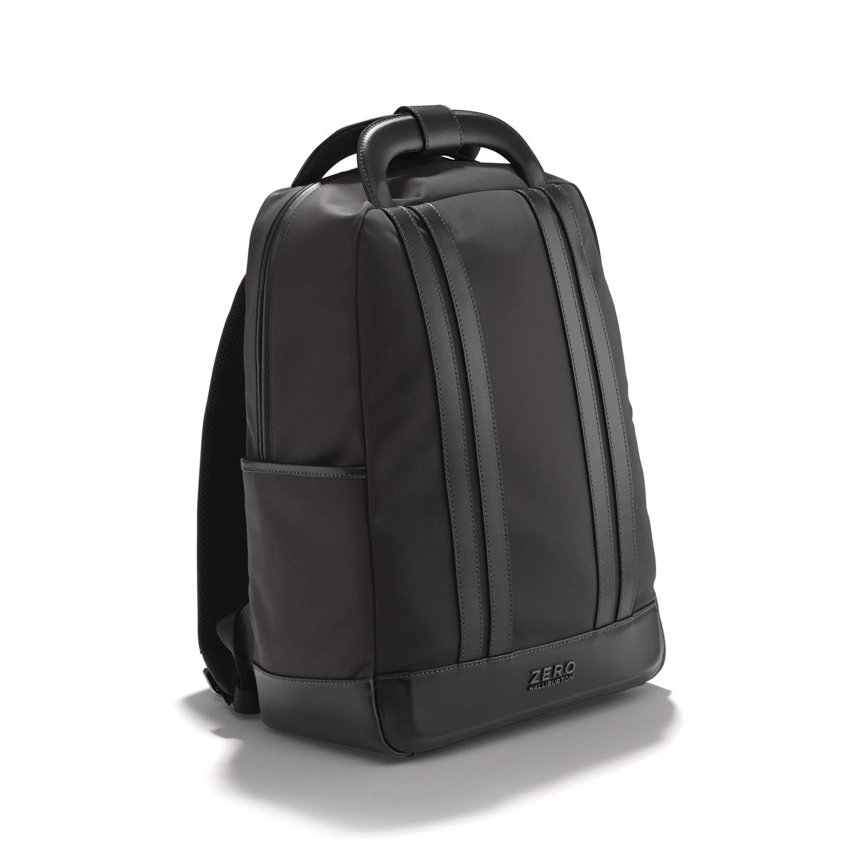 ZERO Halliburton The Journal Nylon Lightweight Backpack - Gray Medium Size, Durable Travel & Work Backpack for Business Professionals & Students | Perfect for Commuting, Office & College Use