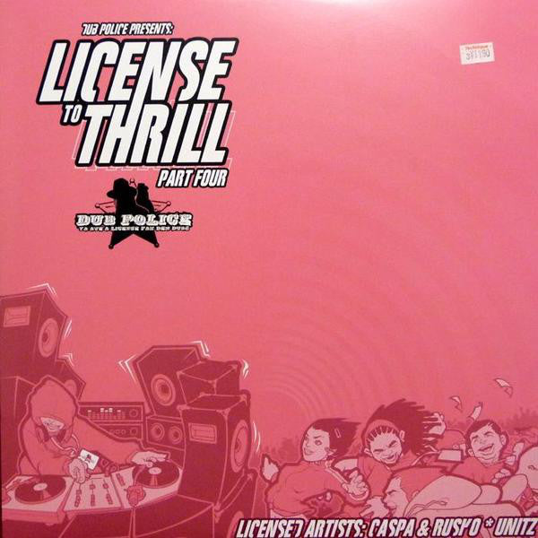 Caspa Rusko Unitz – License To Thrill Part 4 Dub Police DP023 – Electronic Dance Music Vinyl Record for DJs & Music Collectors – Perfect for Clubs, Parties & Home Listening