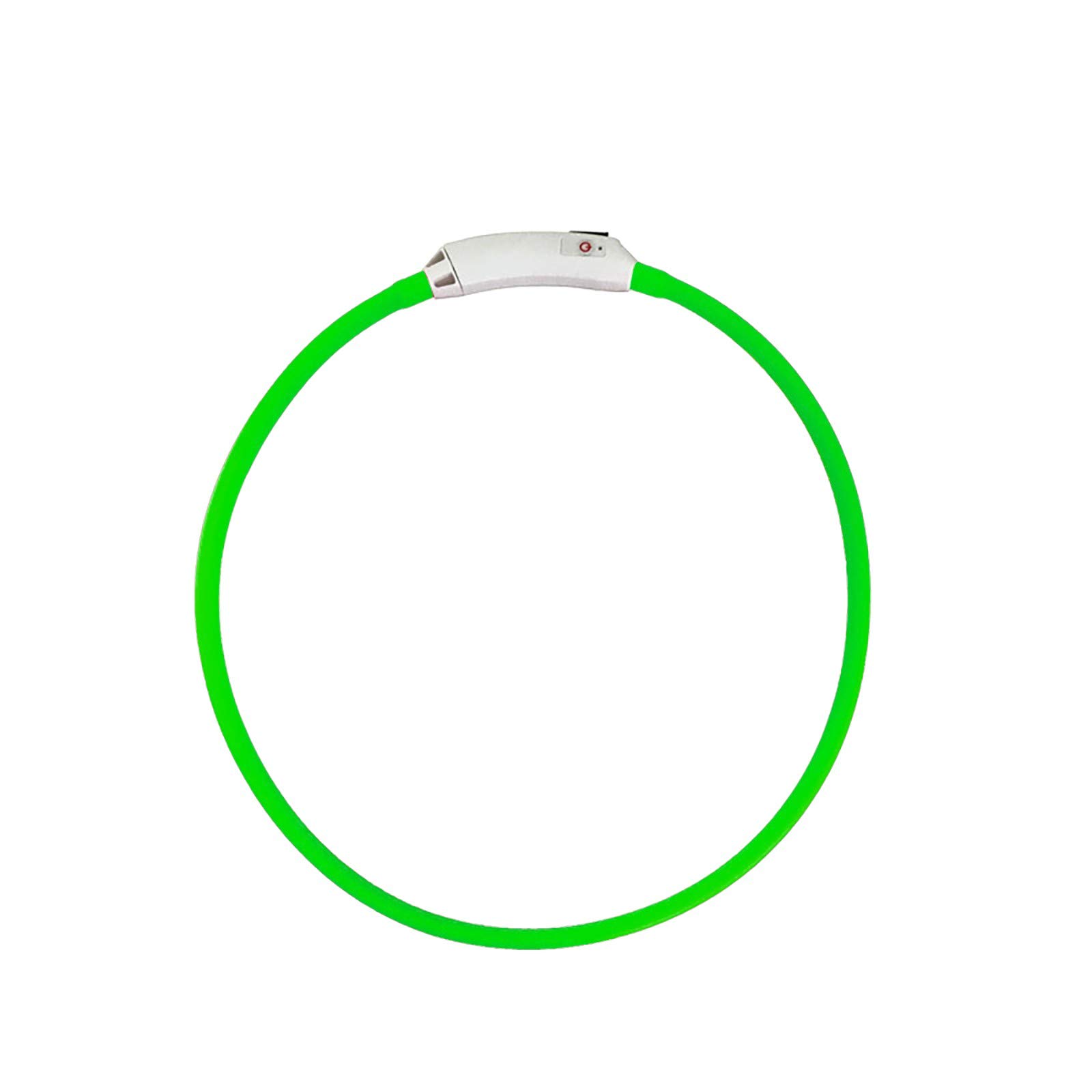 Luminous 12 LED Light USB Rechargeable Dog Collar - Color Changing Pet Safety Collar with Bowtie for Night Walks, Halloween & Outdoor Adventures