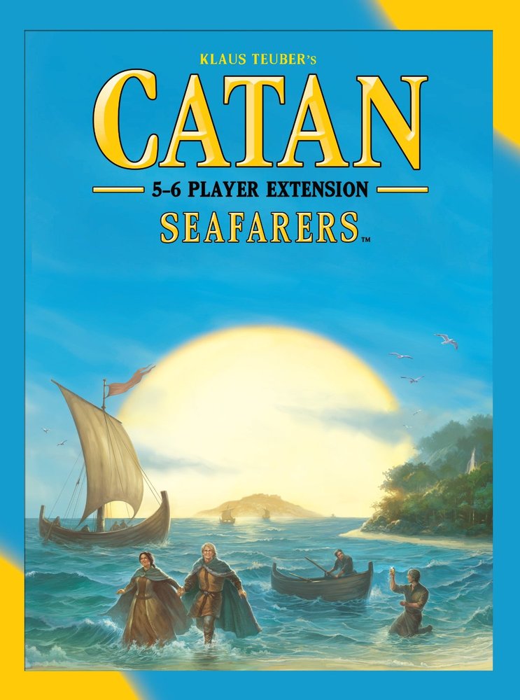 Catan Seafarers Expansion - 5-6 Player Extension for Board Game | Perfect for Family Game Nights & Strategy Enthusiasts