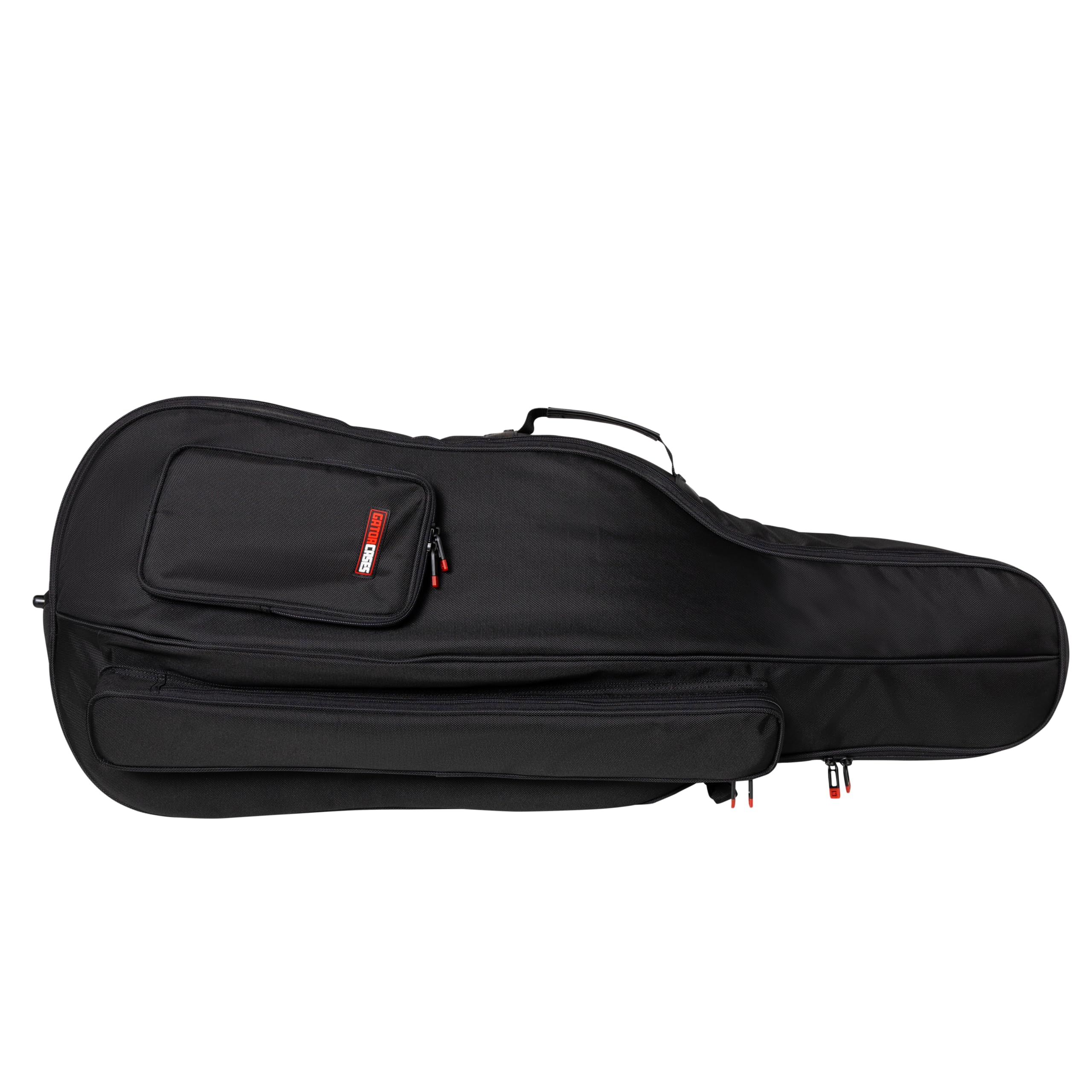 Gator Allegro Series Pro Cello Bag - 1/2 Size Water-Resistant Gig Bag with Padded Protection for School, Travel & Performances