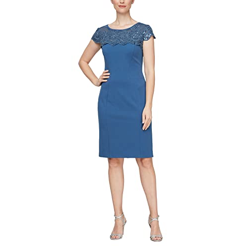 Vintage Blue Crepe