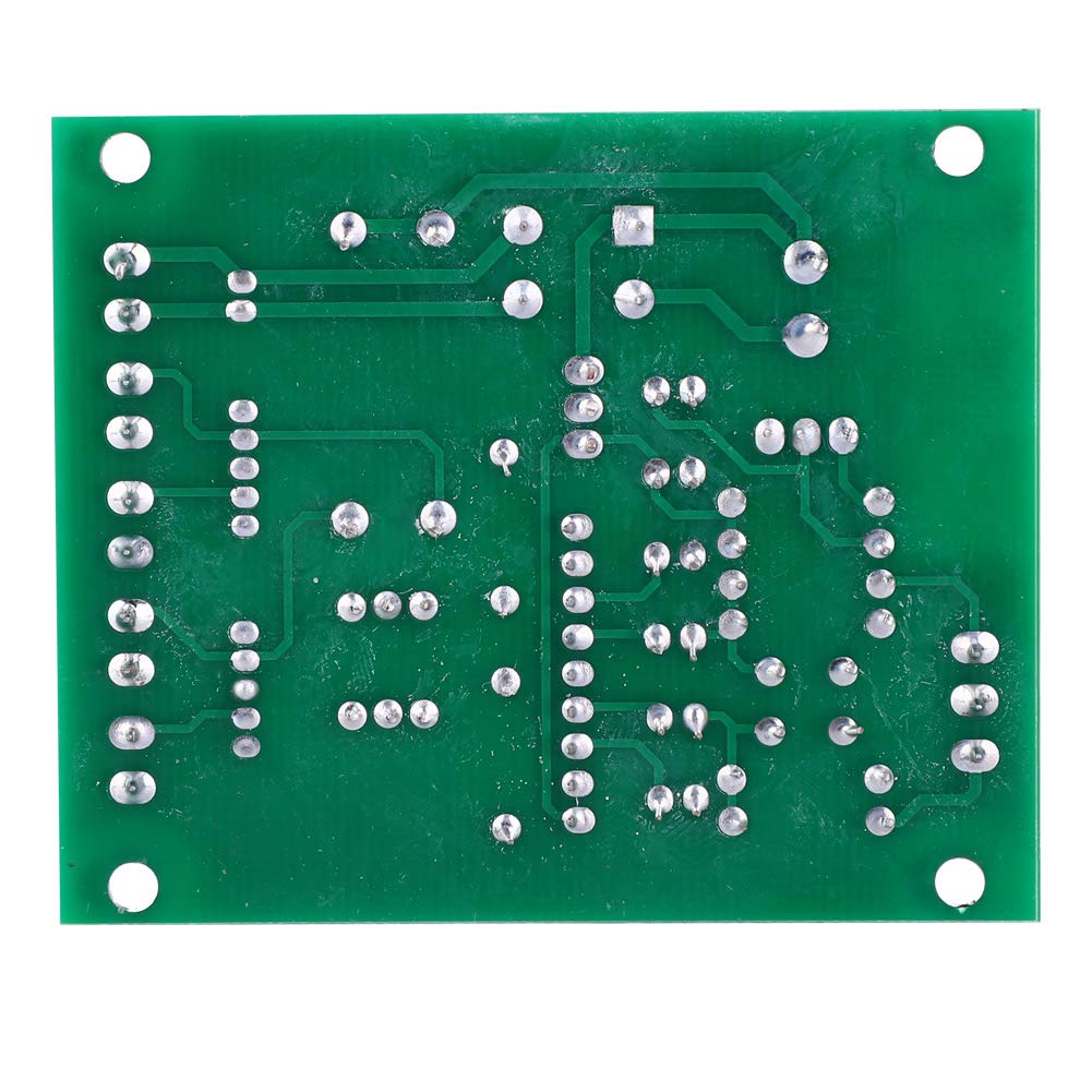 Professional AC 12V Stereo VU Meter Driver Board Amplifier - Dual Channel Audio Level Indicator with Mute Function & Double-Sided PCB - Perfect for Home Studio, DJ Equipment, and Audio Level Monitoring Systems