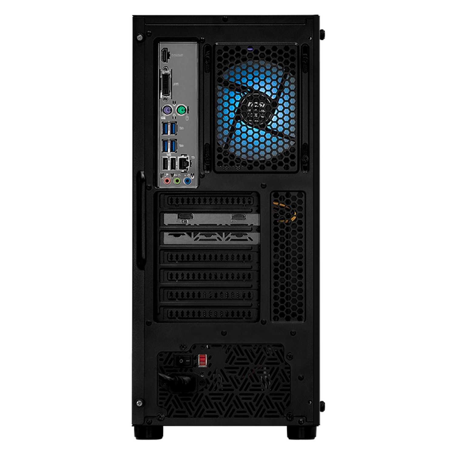 Xtreme PC Gaming Desktop - MSI AMD Radeon RX 6500 XT, Ryzen 5 5500, 32GB RAM, 500GB SSD + 2TB HDD, WiFi - Perfect for 4K Gaming, Streaming & Content Creation