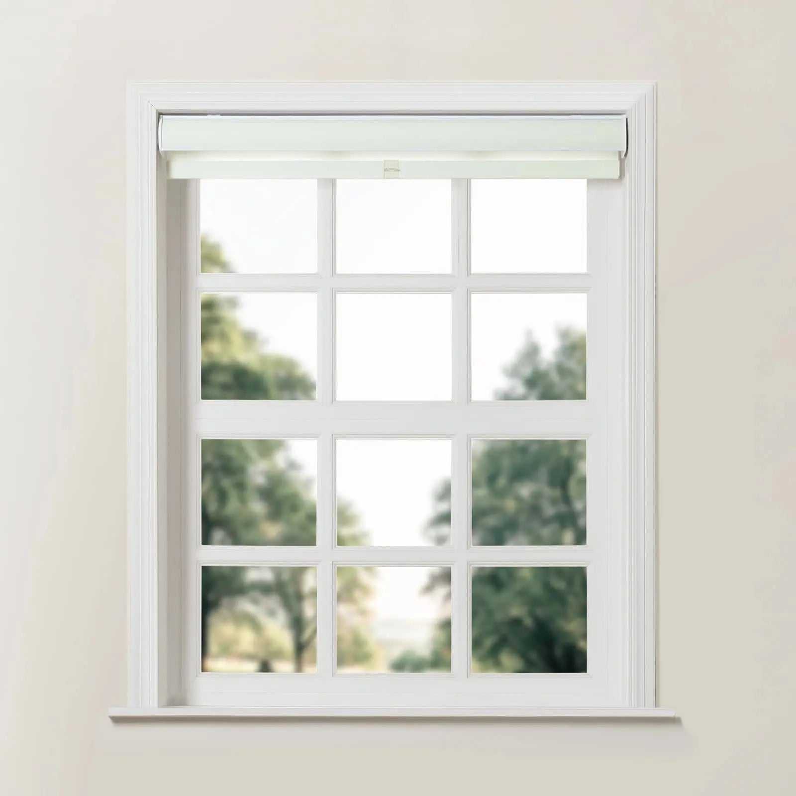 Alvin Boutique Blackout Cordless Roller Shades - Light Blocking Window Coverings for Bedroom, Nursery & Home Office