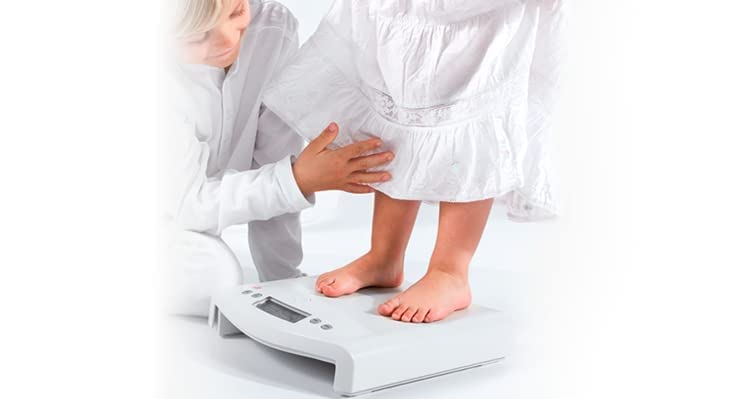 Seca 354 2-in-1 Digital Baby Scale & Toddler Scale | Accurate Infant Weight Measurement for Newborns to Kids | Perfect for Pediatric Checkups & Home Growth Tracking