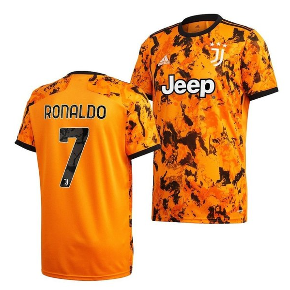 Official Juventus Third Jersey 2020/21 - Cristiano Ronaldo 7 Authentic Football Shirt for Men - Perfect for Matchdays, Training & Fan Support