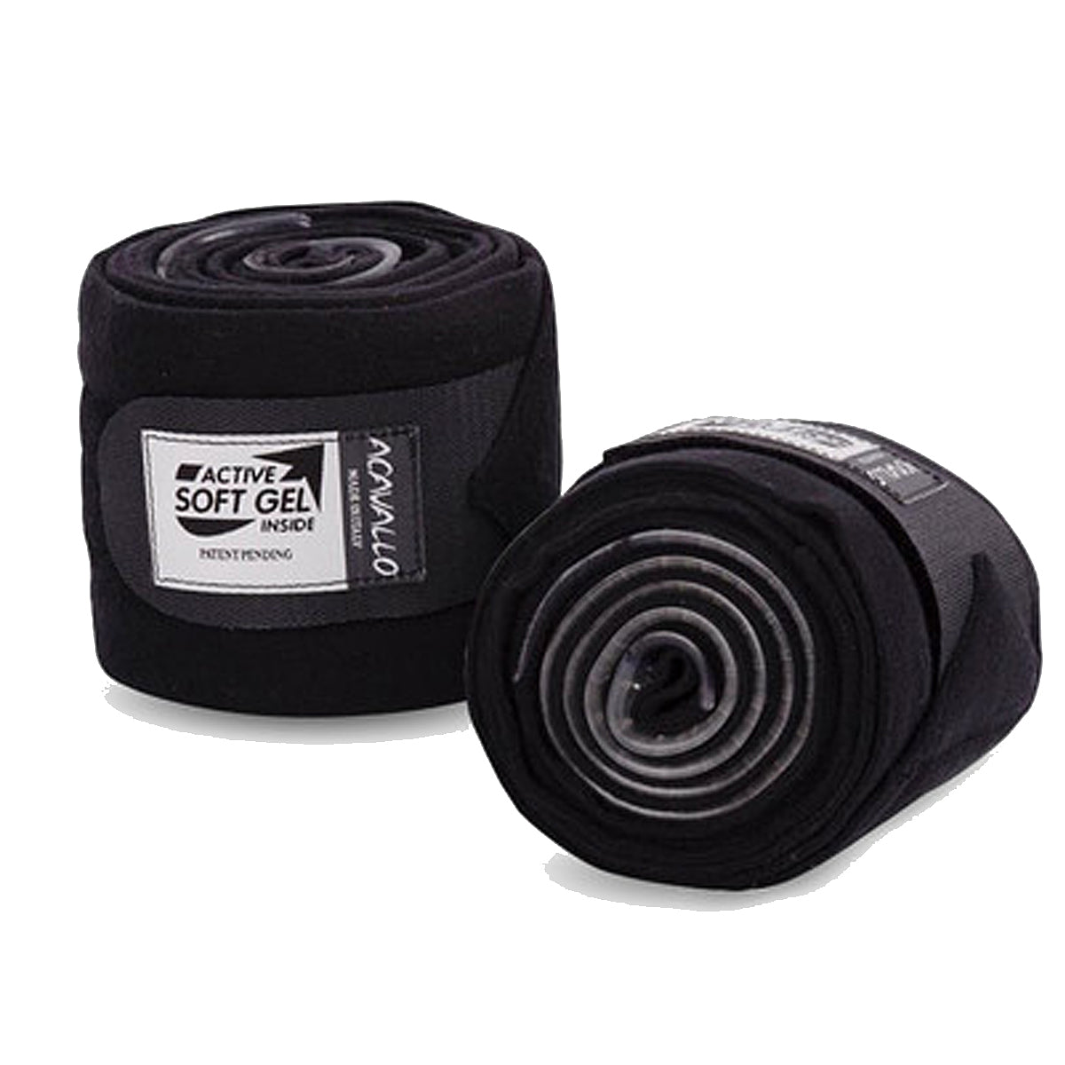 Acavallo Gel and Fleece Horse Wraps - Comfortable Support for Riding, Training & Stable Use - Perfect for Equestrian Sports & Horse Care