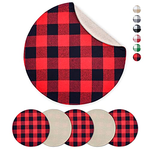 Red and Blacke Plaid