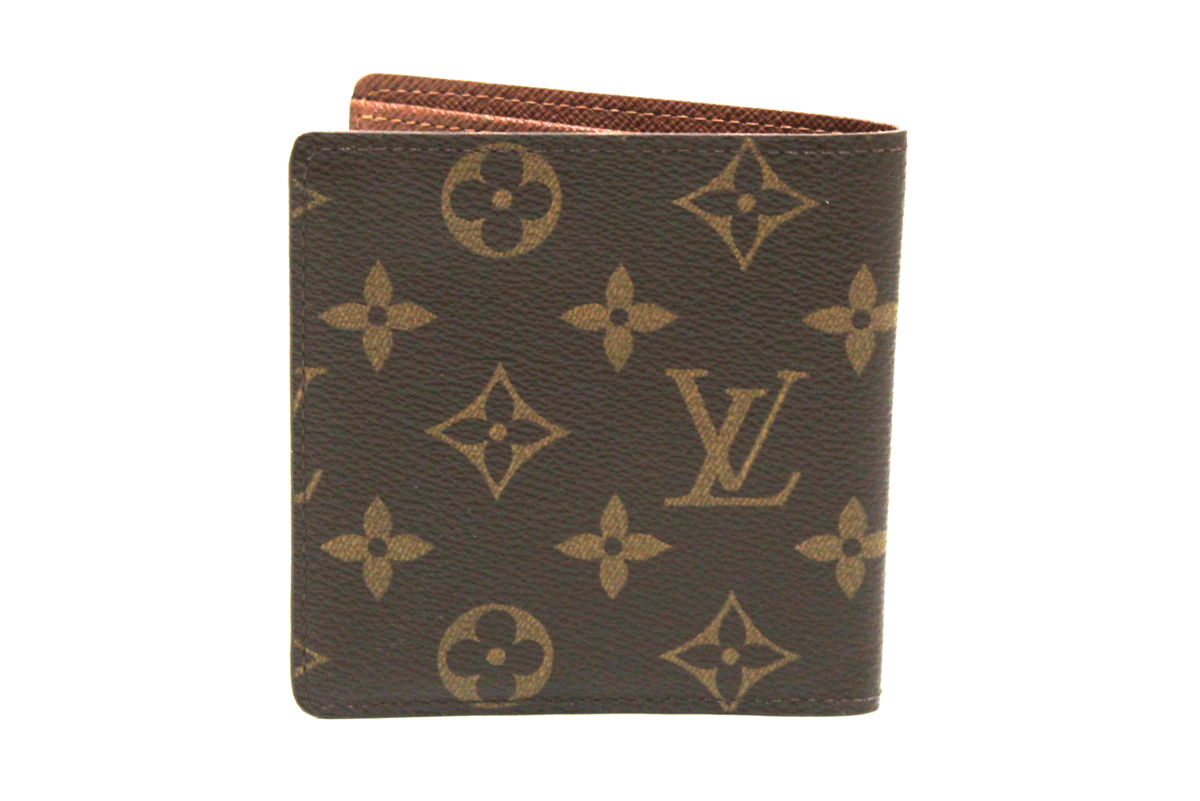 Authentic Louis Vuitton Classic Monogram Men's Wallet - Genuine Leather Billfold for Men | Perfect Gift for Dad, Husband & Business Professionals | Everyday Carry & Luxury Fashion Accessory