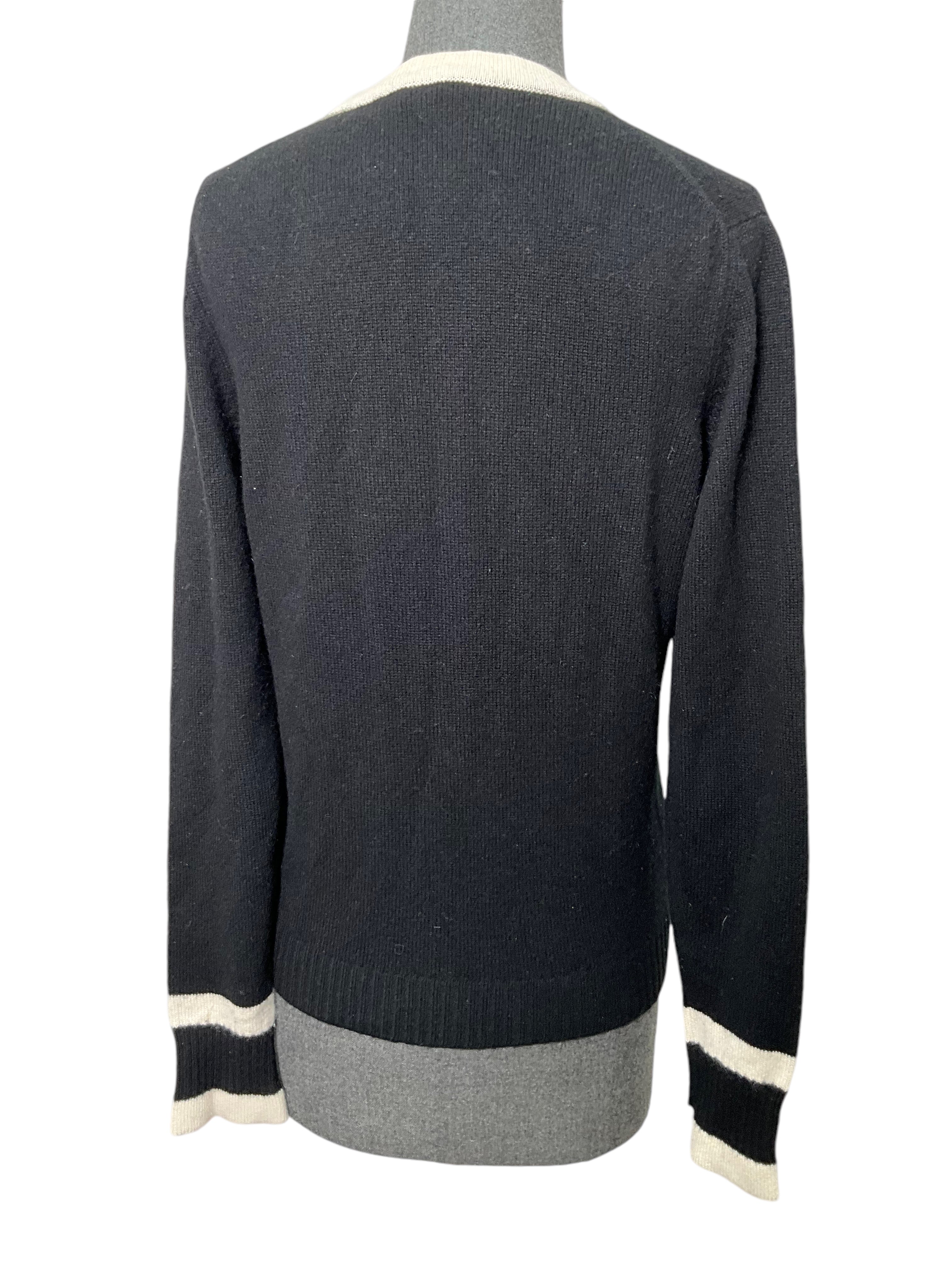 Chanel 07C Cashmere CC Logo Button Cardigan Sweater for Women - Size Medium | Luxury Knitwear for Fall & Winter | Perfect for Office, Date Night & Holiday Parties