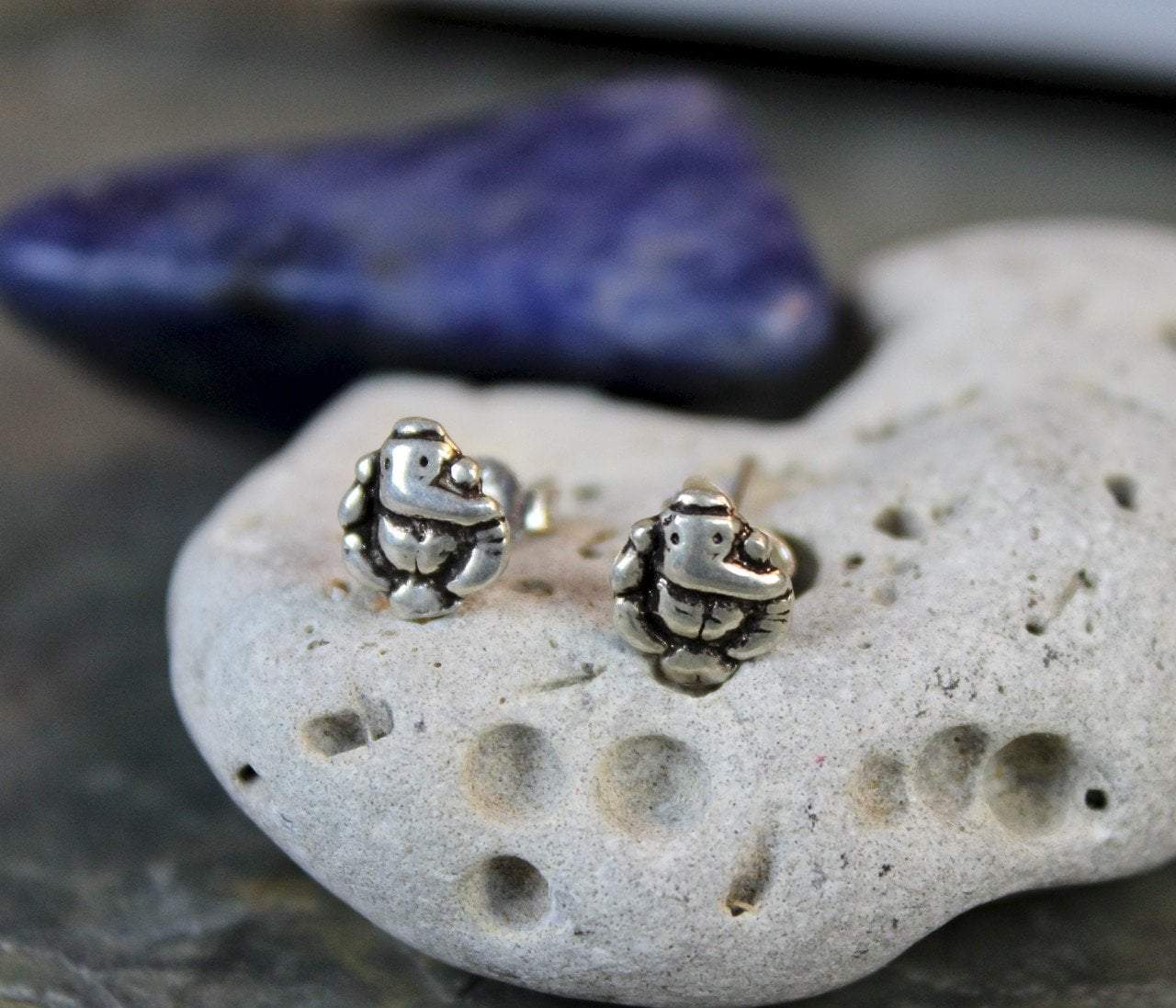Cute Elephant Stud Earrings for Women - Dainty Animal Jewelry Gift for Her - Perfect for Everyday Wear & Special Occasions