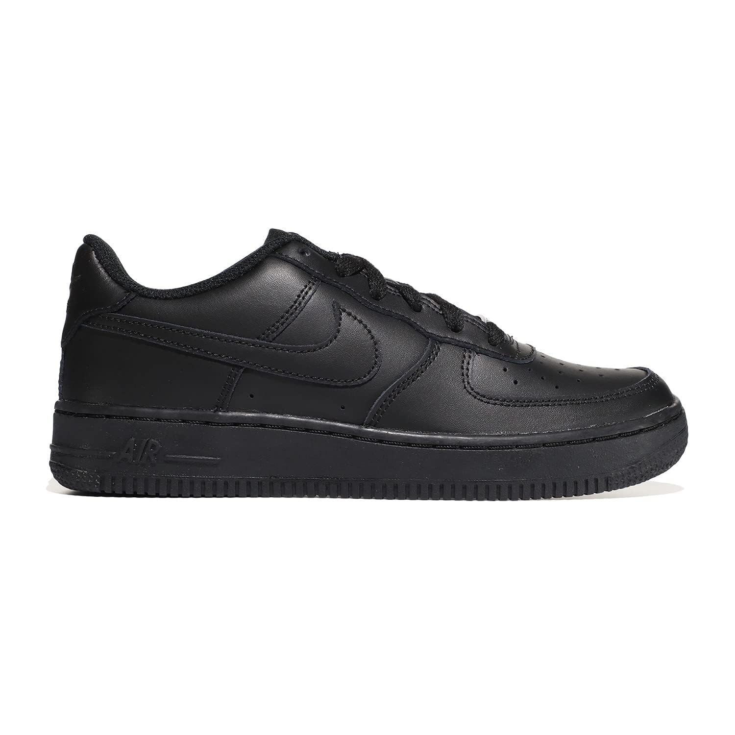 Nike Air Force 1 LE Big Kids' Sneakers - Black/Black - Comfortable Basketball Shoes for Boys & Girls - Perfect for School, Sports & Casual Wear