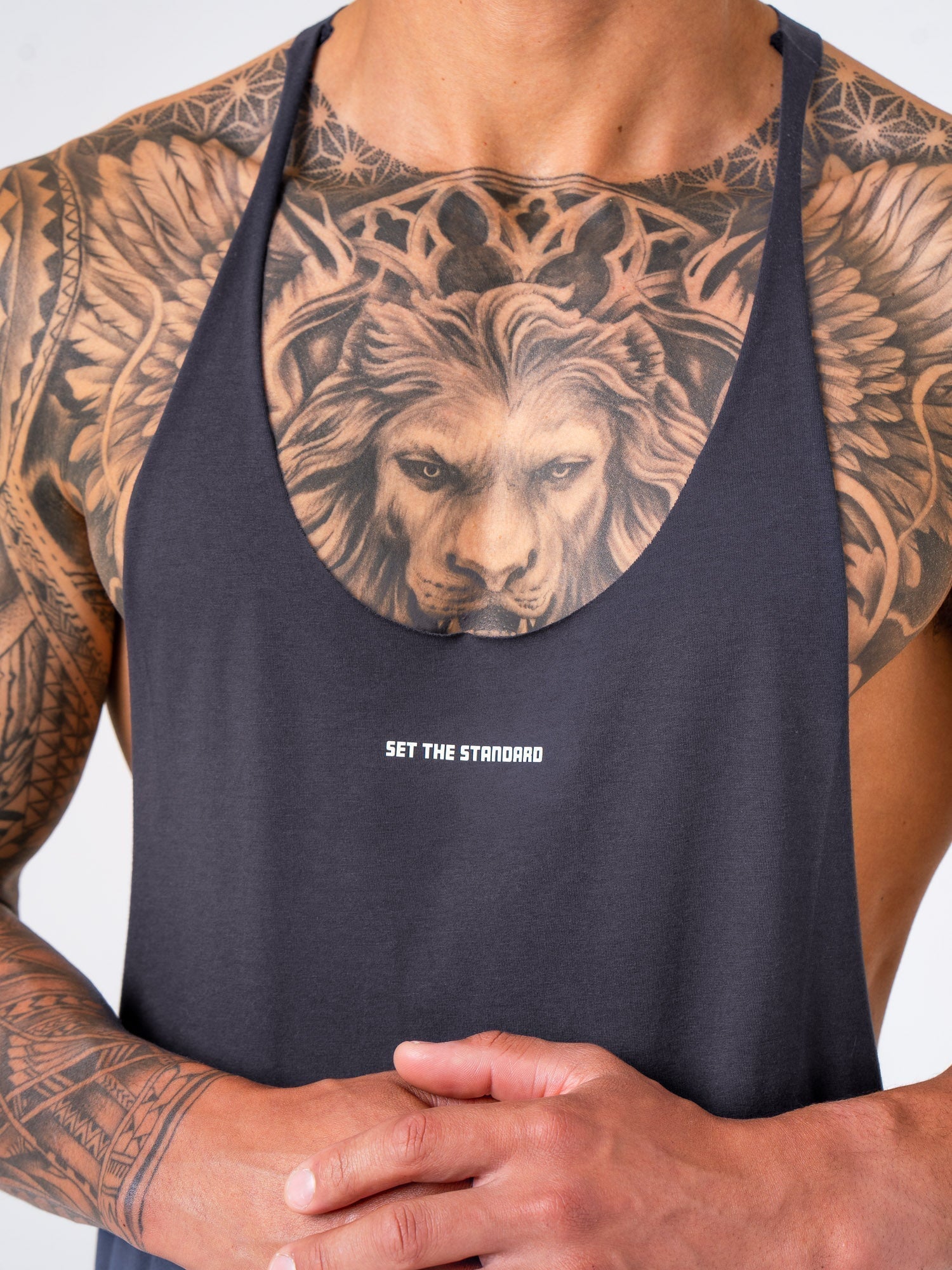 Arnie T-Shirt - Premium Charcoal Cotton Tee for Men | Casual Wear, Gym, and Everyday Outfits