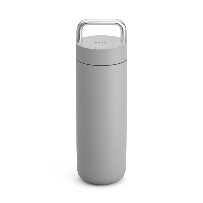 Fellow Carter Carry Tumbler - 20oz Insulated Travel Mug with Leak-Proof Lid, Stainless Steel Vacuum Flask for Hot & Cold Beverages - Perfect for Coffee, Tea, Water On-The-Go, Office, Commuting & Outdoor Activities