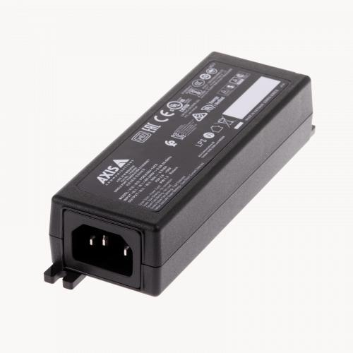 Axis Communications 30W Single Port PoE Midspan Injector - Power Over Ethernet Adapter for IP Cameras, VoIP Phones & Wireless Access Points - Ideal for Home & Office Network Setup
