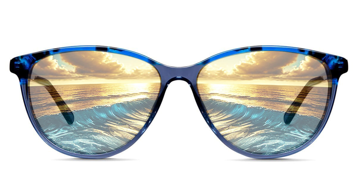 Brooks Women's Prescription Tinted Sunglasses - UV Protection & Polarized Lenses for Driving, Running, and Outdoor Activities