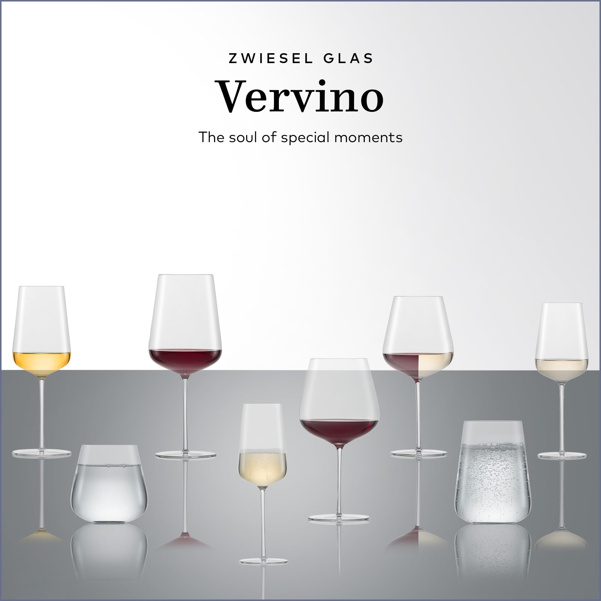 Premium Zwiesel Glas Vervino Burgundy Red Wine Glasses Set of 6 - 32oz German Tritan Crystal Wine Glasses for Cabernet & Merlot - Dishwasher Safe Stemware for Fine Dining & Entertaining