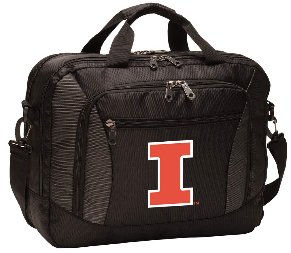 University of Illinois Illini Laptop Messenger Bag - Durable Briefcase for Students & Professionals, Perfect for Campus, Work & Travel
