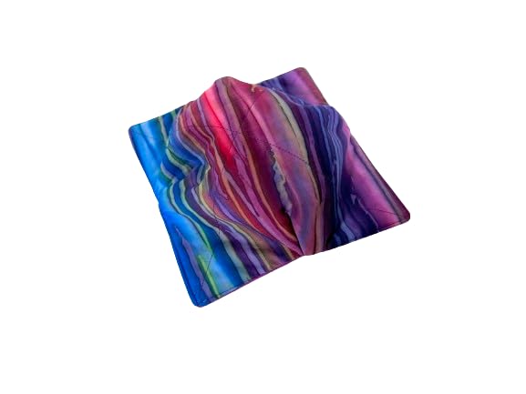 Colorful Batik Fabric Microwave Bowl Cozies - Cool Striped Design for Hot Bowls | Microwave Safe & Stylish Kitchen Accessories for Soup, Rice, and Leftovers