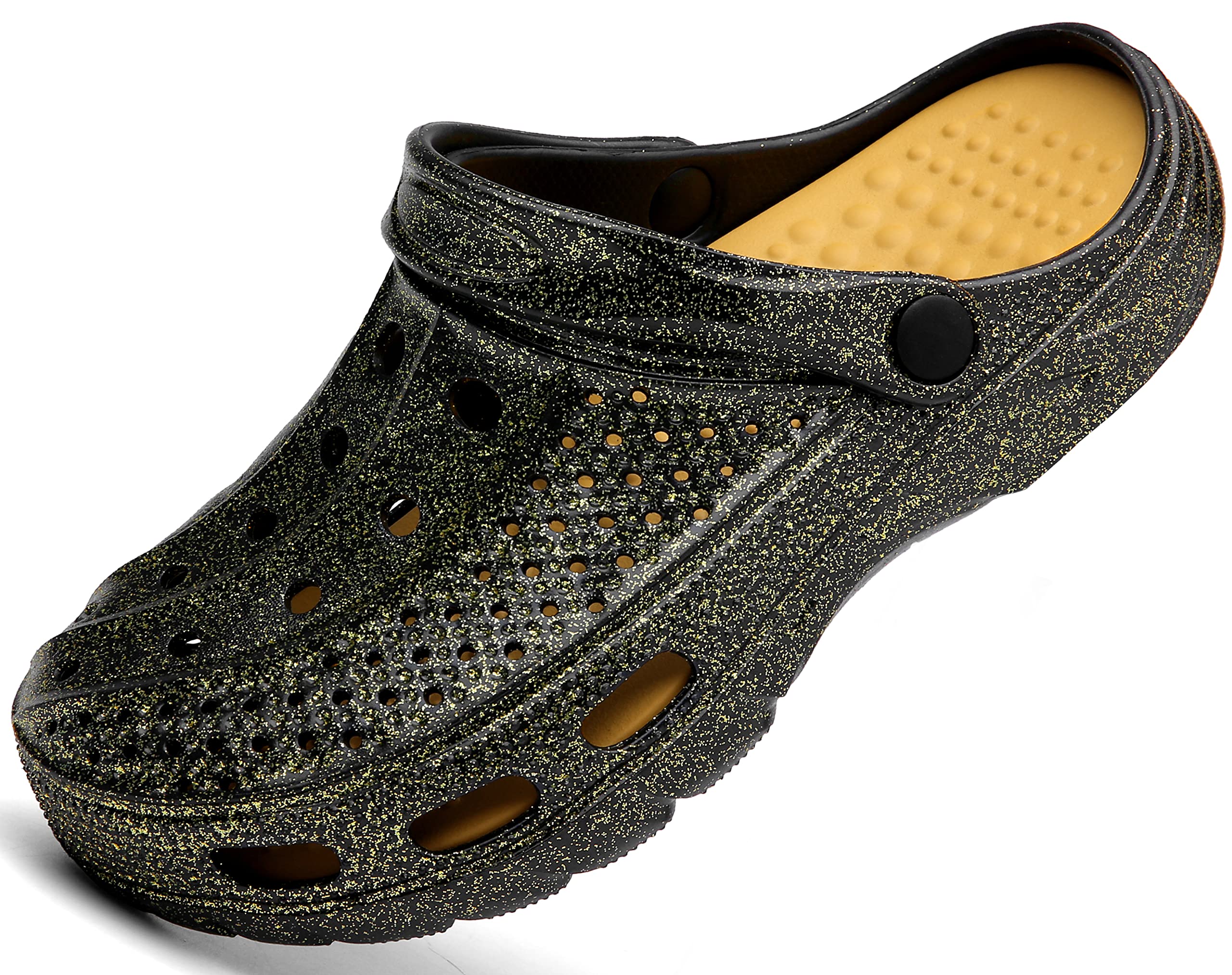ChayChax Arch Support Clogs for Men & Women - Slip-On Garden Shoes with Removable Cushion Footbed - Perfect for Outdoor, Beach & Home Use