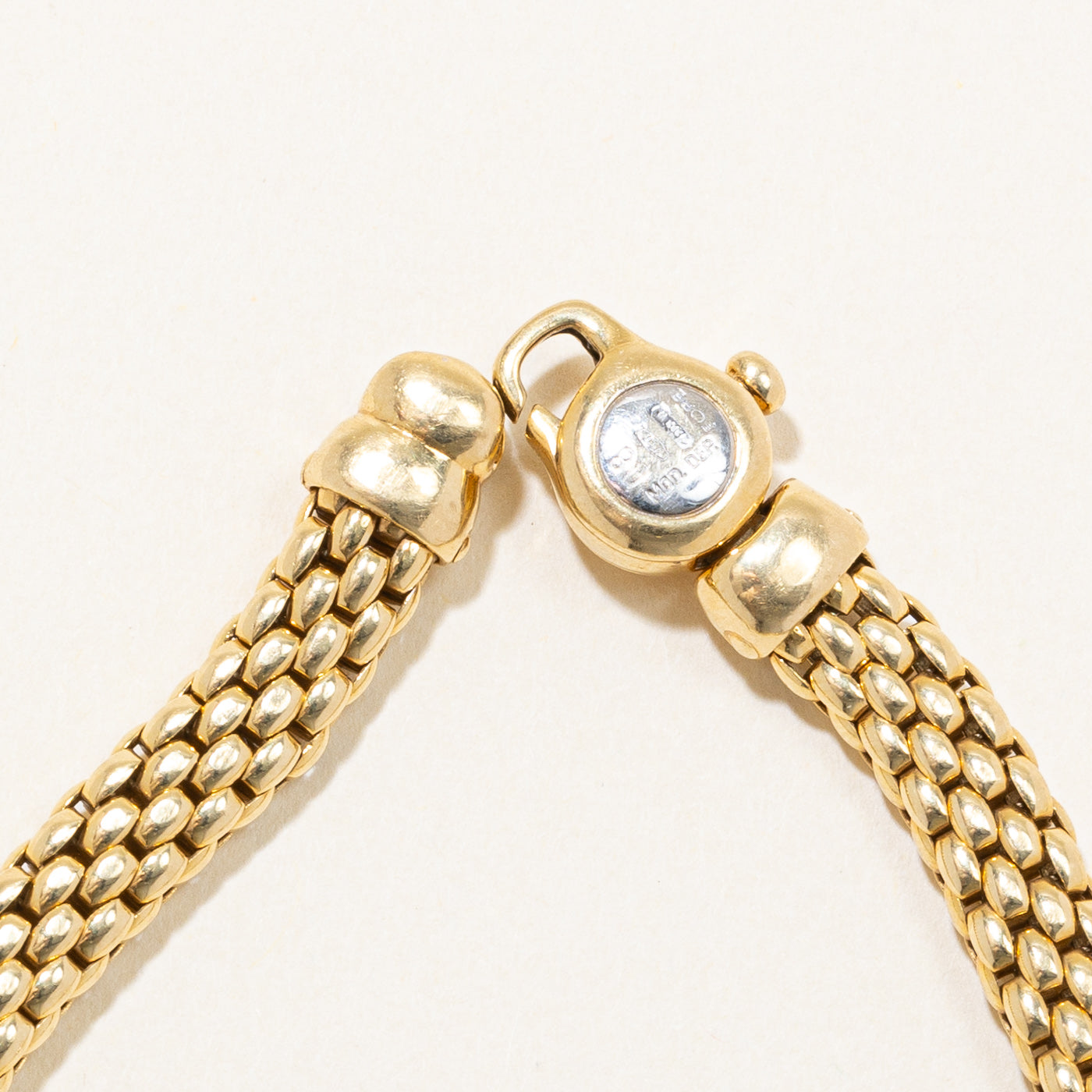 FOPE Diamond Accented Panther Link Bracelet - 0.36ctw White Gold Bracelet for Women | 7.5 Inch Adjustable Luxury Jewelry Gift for Anniversary, Birthday & Special Occasions