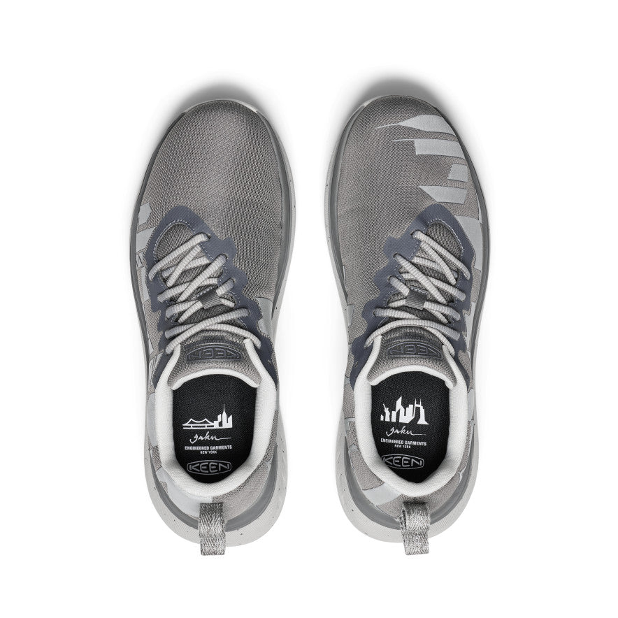 Men's WK400 Walking Shoes by Engineered Garments - Lightweight Alloy/Steel Grey Sneakers for Walking, Running & Casual Wear | Perfect for Outdoor Activities, Gym Workouts & Daily Comfort