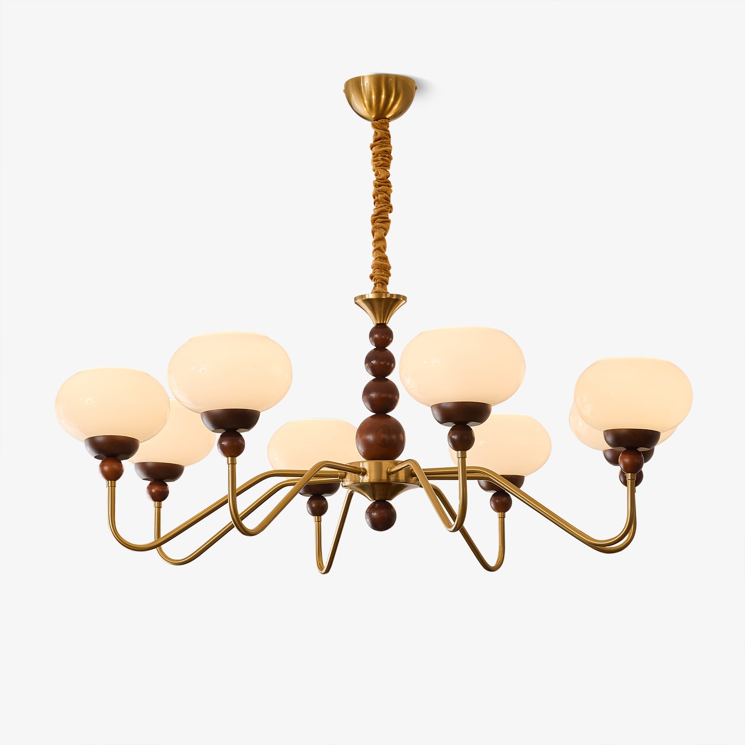 Elegant Bellini Crystal Chandelier - Modern Ceiling Light Fixture for Dining Room, Living Room & Bedroom | Dimmable LED Lighting for Home Decor