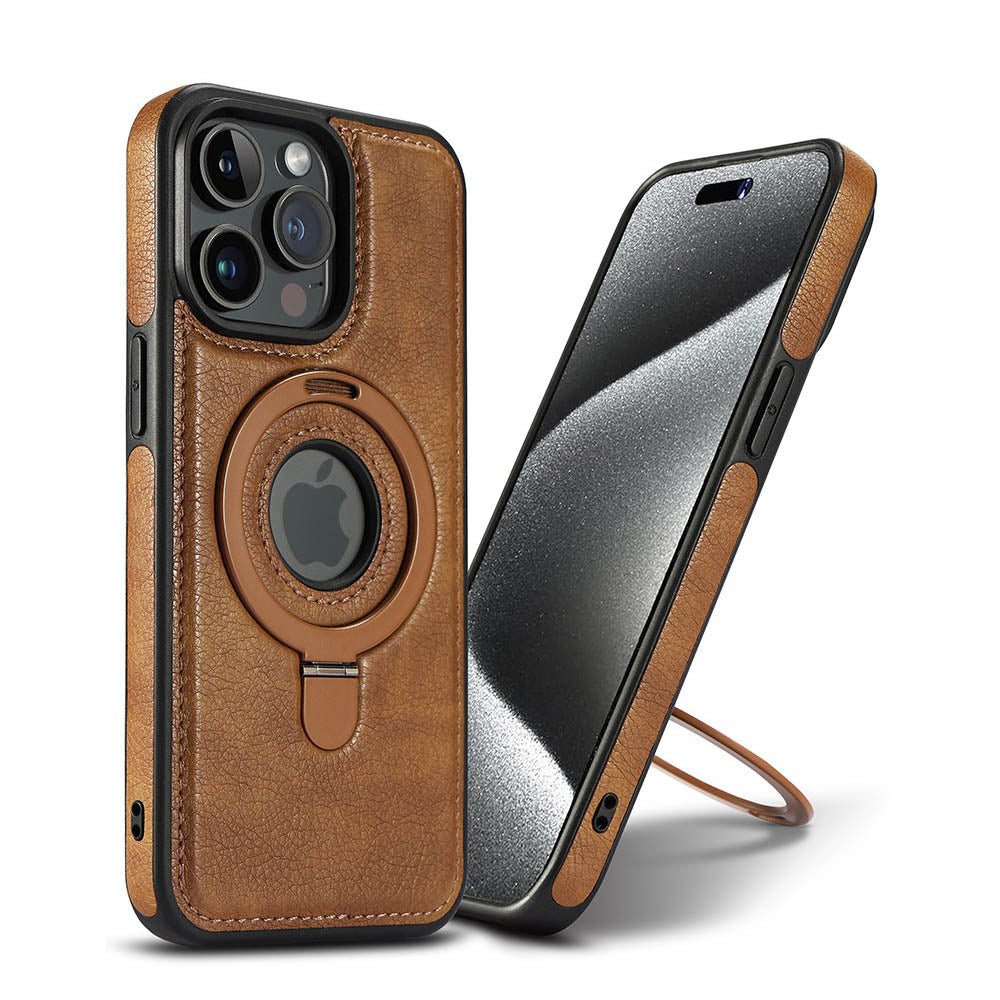 Premium EvoGrip Leather MagSafe iPhone Case - Slim Protective Cover with Strong Magnetic Grip for iPhone 14/13/12 Pro Max | Perfect for Work, Travel & Everyday Use