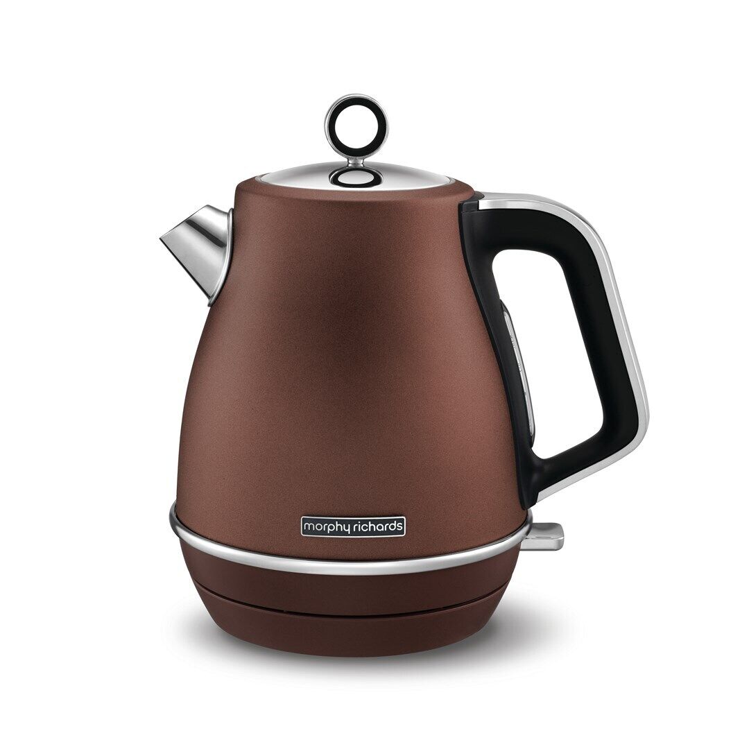 Morphy Richards Evoke Special Edition 1.5L Electric Kettle - 2200W Fast Boiling, Bronze Finish - Perfect for Home, Office & Tea/Coffee Lovers