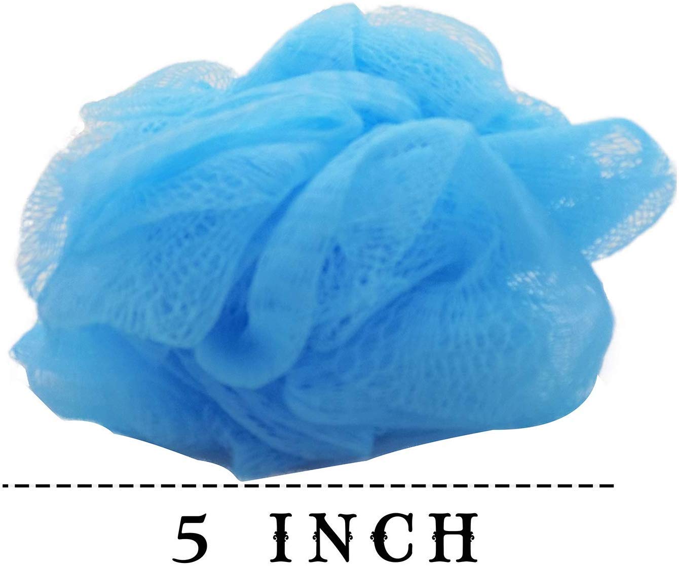 Ekan Exfoliating Bath Sponge Set - 3 Pack Natural Loofah Back Scrubber for Men & Women | Gentle Body Cleanser for Shower, Spa & Daily Skincare Routine