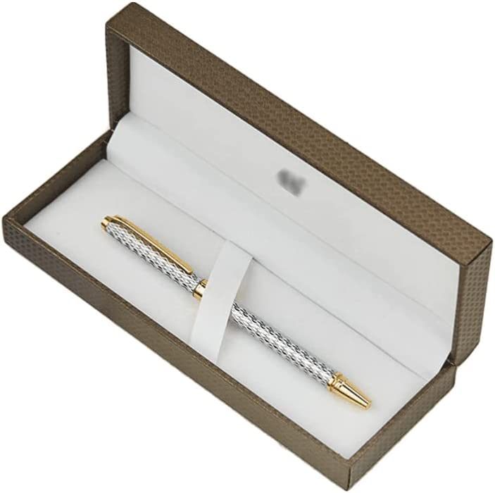 Premium 0.5mm Fine Nib Fountain Pen - Luxury Metal Writing Pen with Smooth Ink Flow, Elegant Gift Box for Men & Women | Perfect for Calligraphy, Journaling, Business Signatures & Special Occasions