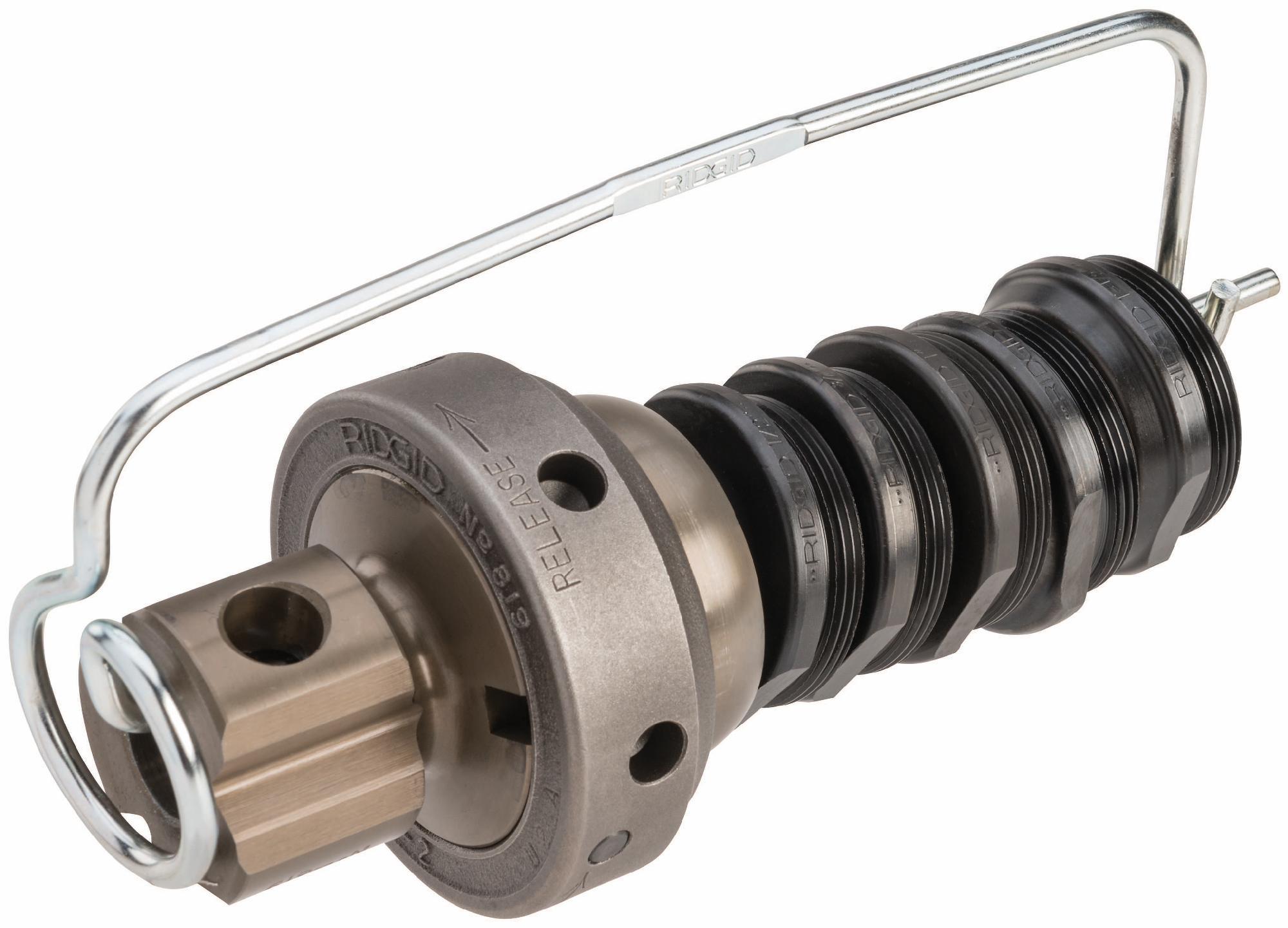 Ridgid 819 Nipple Chuck Kit 51005 - Professional Plumbing Tool for Pipe Fitting and Repair | Perfect for DIY Home Improvement and Plumbing Projects