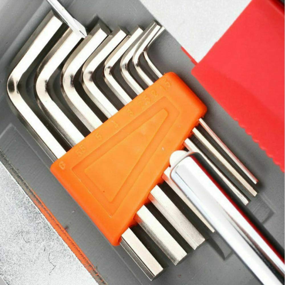 44-Piece Bike Tool Kit - Complete Bicycle Repair & Maintenance Tool Set with Durable Tool Box for Mountain & Road Bikes | Perfect for Home Repairs, Trailside Fixes & Professional Bike Maintenance